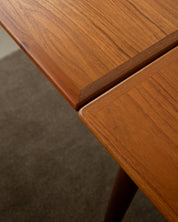 AM_Møbler_Model_24_Extendable_Teak_Dining_Table,_Denmark,_1960s
