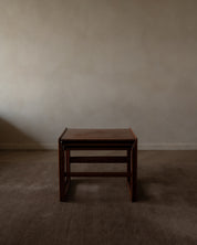 Arne_Hovmand-Olsen_Teak_Nesting_Tables_for_Mogens_Kold,_Denmark_1960s