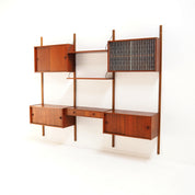 Poul_Cadovius_Modular_Teak_Wall_System,_Denmark_1960s