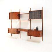 Poul_Cadovius_Modular_Teak_Wall_System,_Denmark_1960s