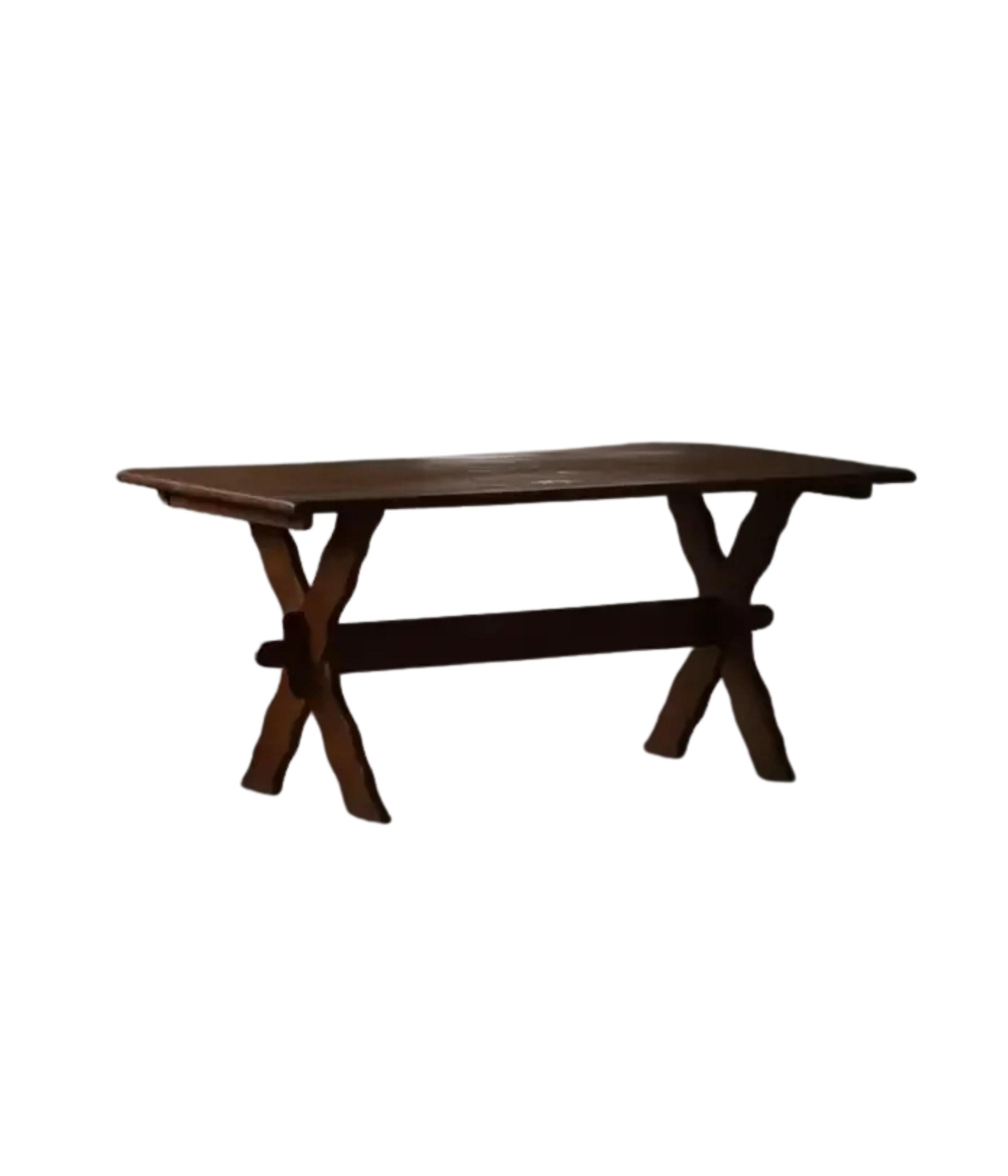 Danish_Oak_Dining_Table_with_Cross_Base,_Scandinavian_Modern_Design