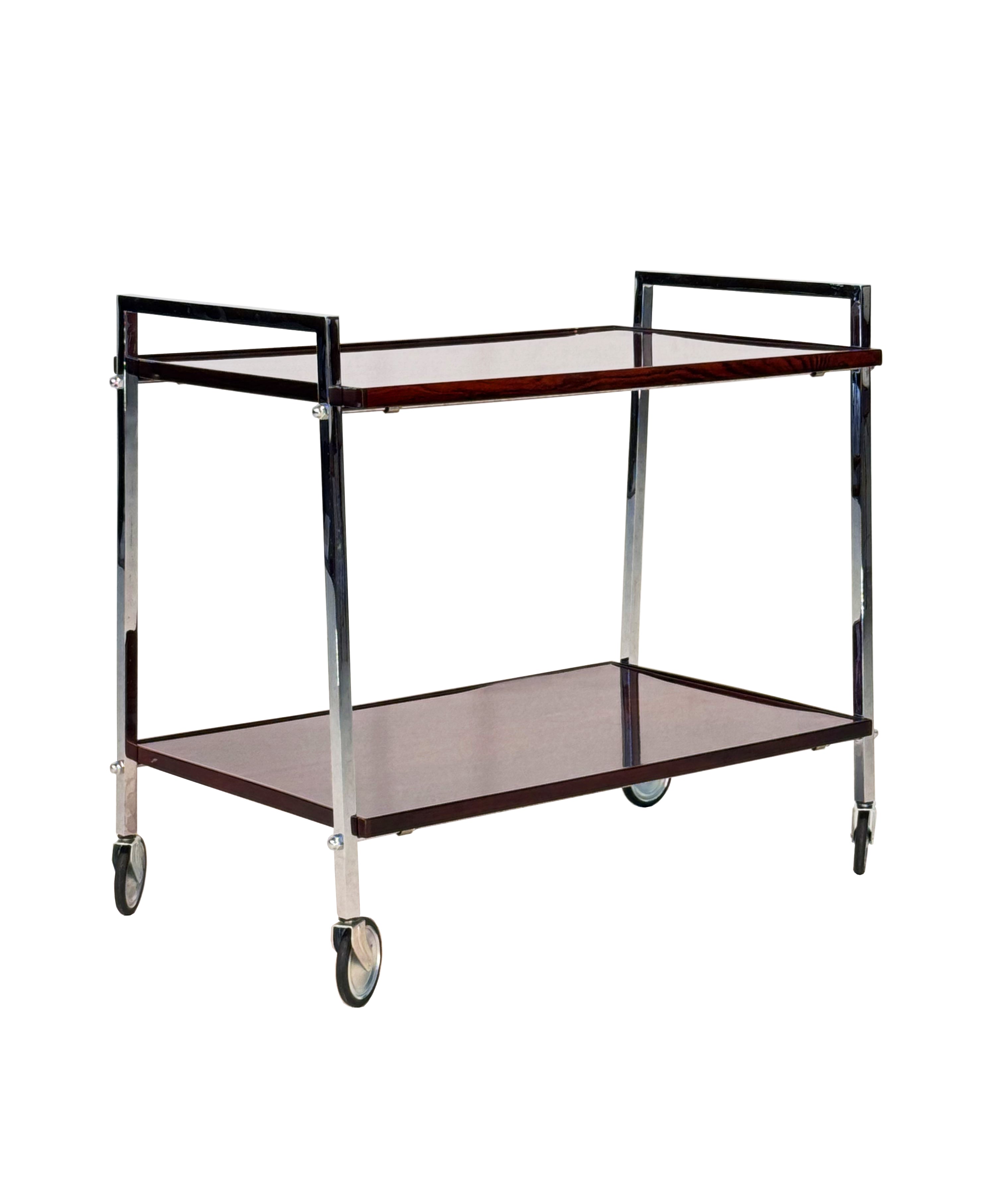 Danish_Rosewood_Tea_Trolley_with_Aluminium_Frame