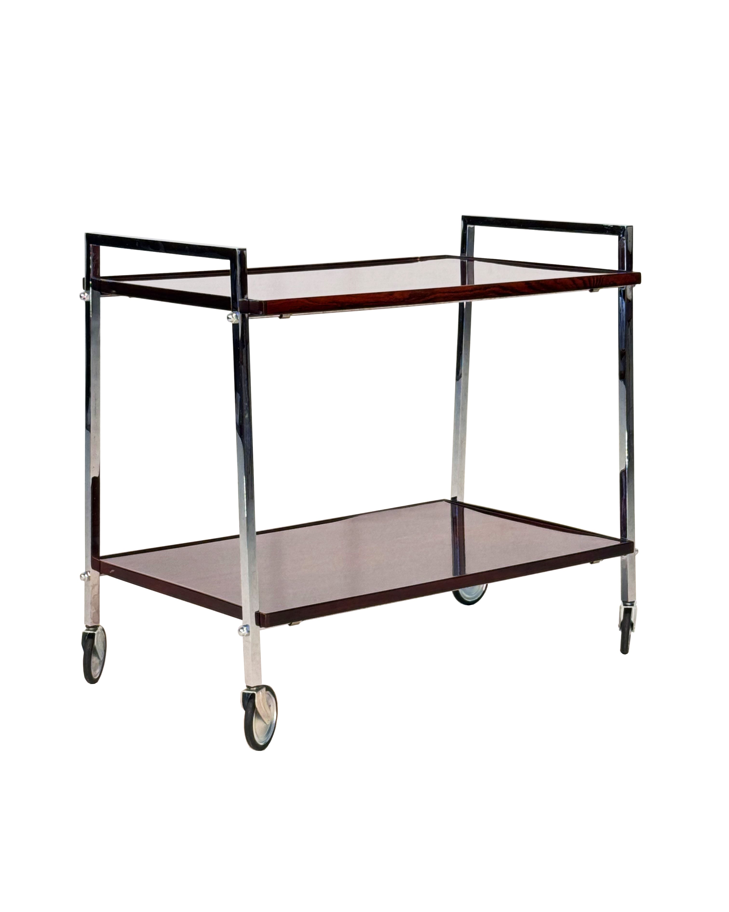 Danish_Rosewood_Tea_Trolley_with_Aluminium_Frame
