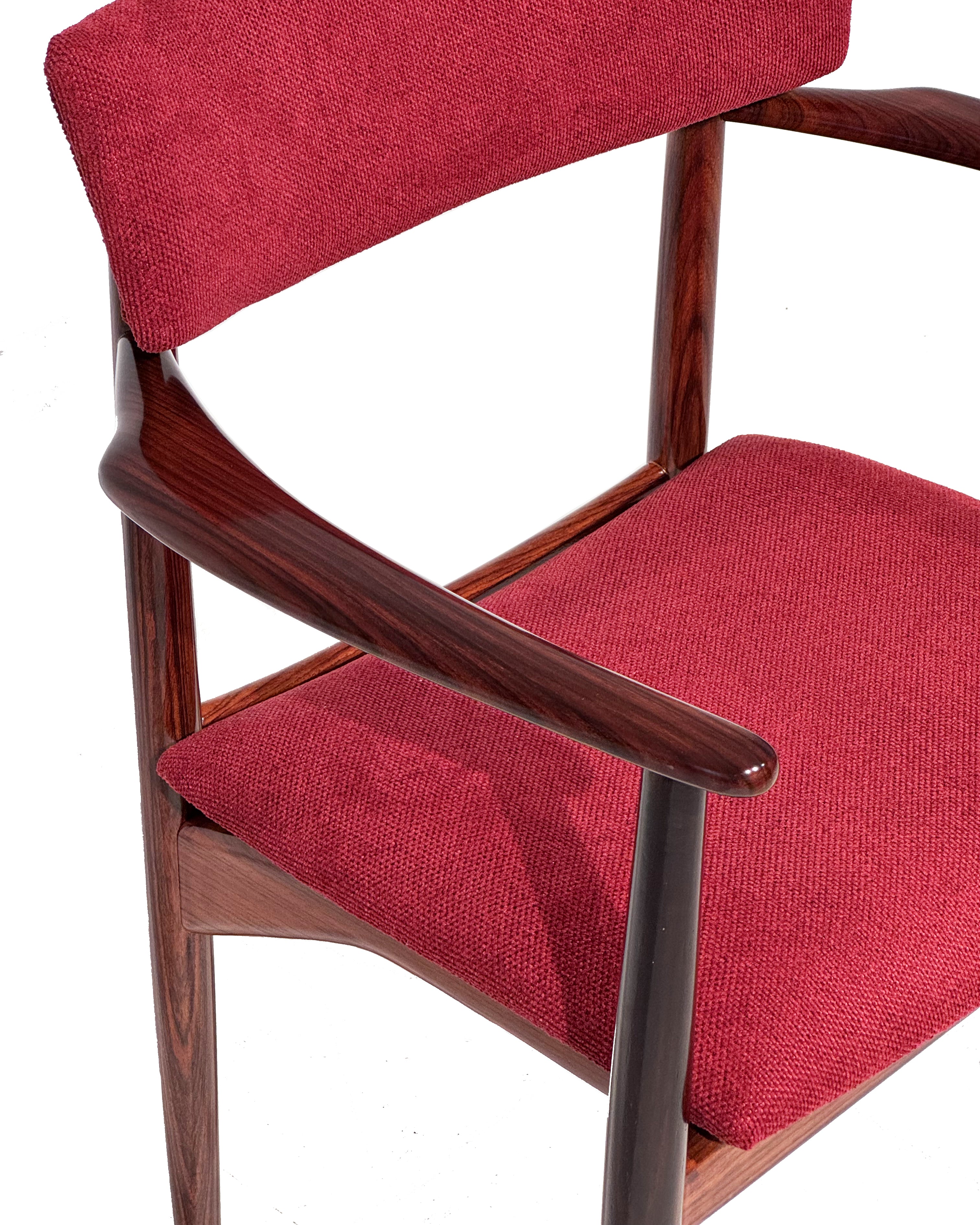 Danish_Rosewood_Armchair_with_Dark_Red_Upholstery