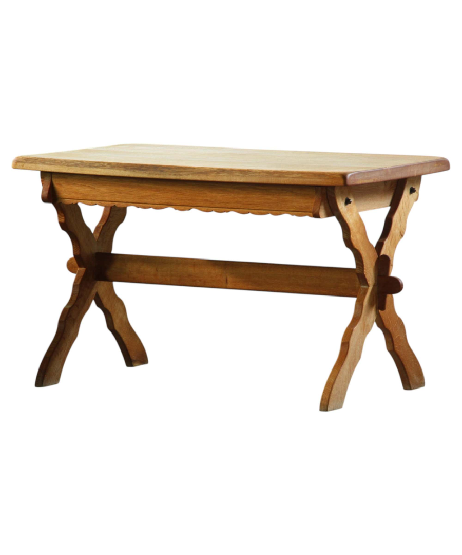 Danish_Solid_Oak_Writing_Desk_or_Small_Dining_Table,_Denmark,_1960s