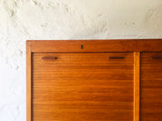 Teak_Tambour_Door_Office_Cabinet,_1960s,_Denmark