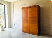 Teak_Tambour_Door_Office_Cabinet,_1960s,_Denmark