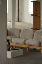 Danish_Three_Seater_Sofa_in_Pine_and_Lambswool,_Scandinavian_Modern_Sofa,_1980s