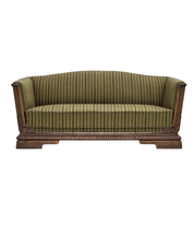 Danish_Three-Seater_Sofa_in_Striped_Green_Velour_and_Dark_Oak,_Denmark,_1950s