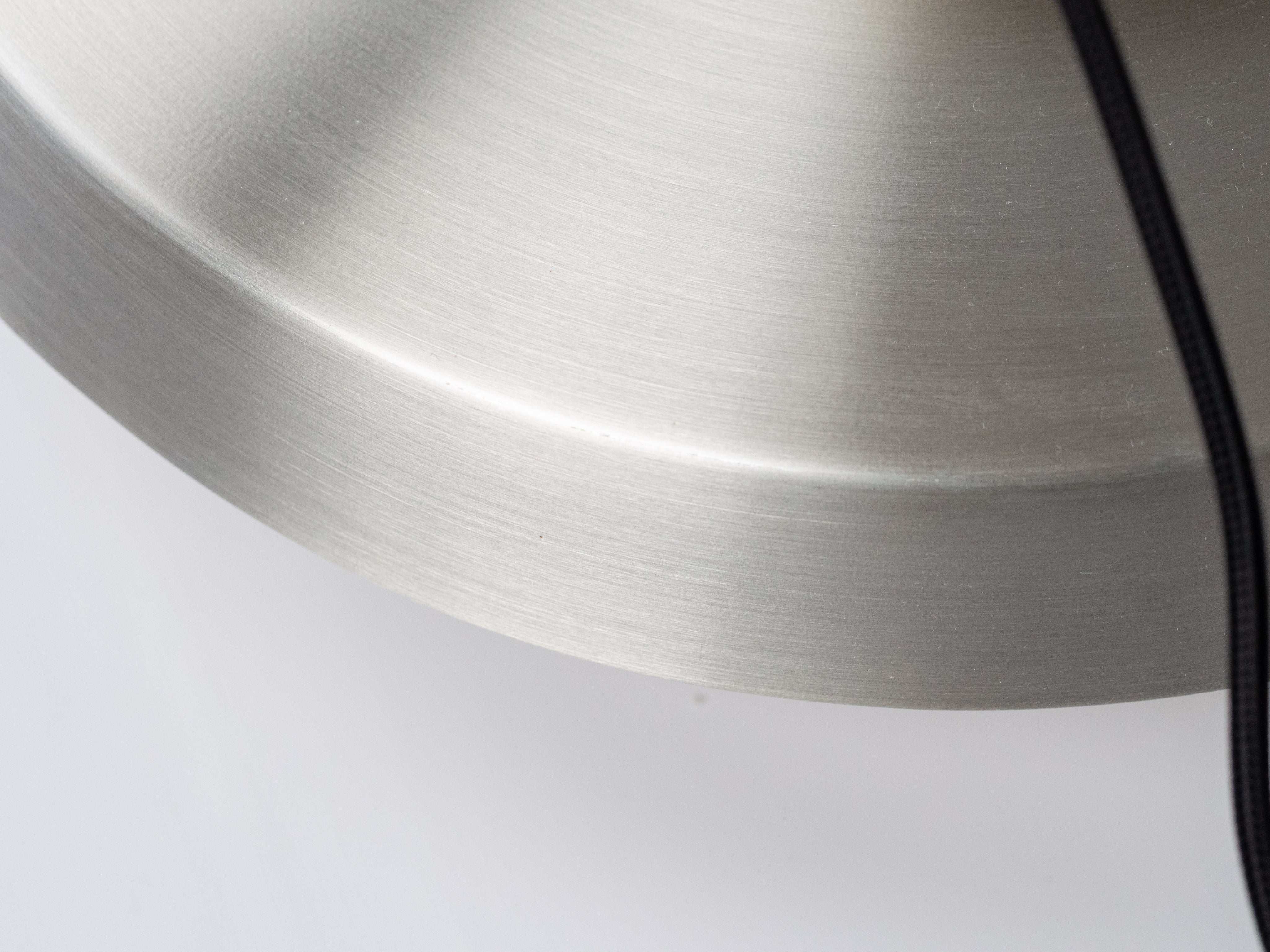 David_Mogensen_Danish_Pendant_Lamp_for_Superlight_in_Aluminum,_Scandinavian_Design,_1980s