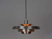 David_Mogensen_Danish_Pendant_Lamp_for_Superlight_in_Aluminum,_Scandinavian_Design,_1980s