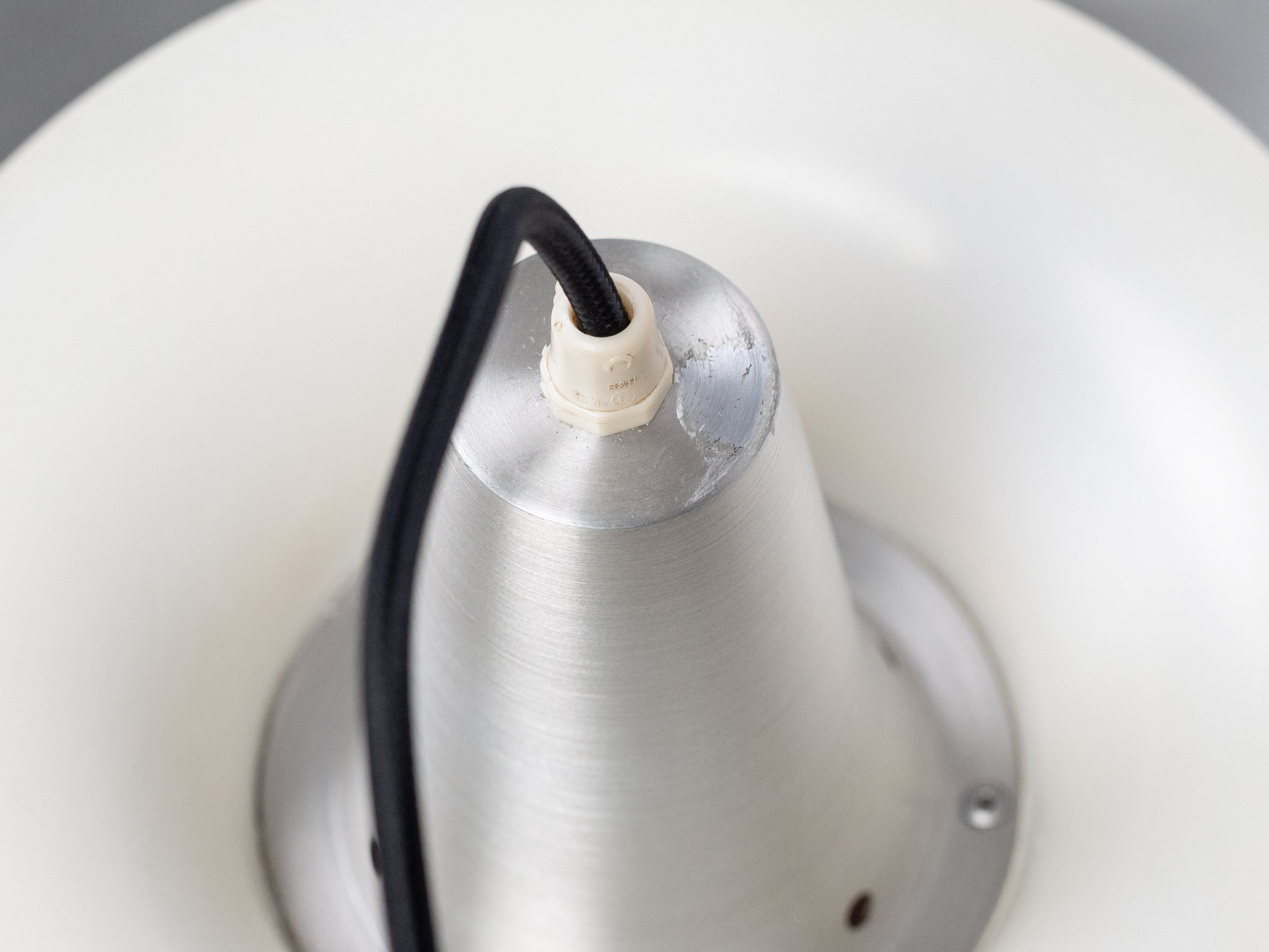 David_Mogensen_Danish_Pendant_Lamp_for_Superlight_in_Aluminum,_Scandinavian_Design,_1980s