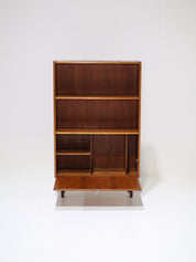 Danish_vintage_teak_bookcase_with_flap