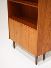 Danish_vintage_teak_bookcase_with_flap