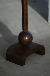 Danish_Wrought_Iron_Floor_Lamp_with_Curved_Arm