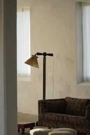 Danish_Wrought_Iron_Floor_Lamp_with_Curved_Arm