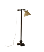 Danish_Wrought_Iron_Floor_Lamp_with_Curved_Arm