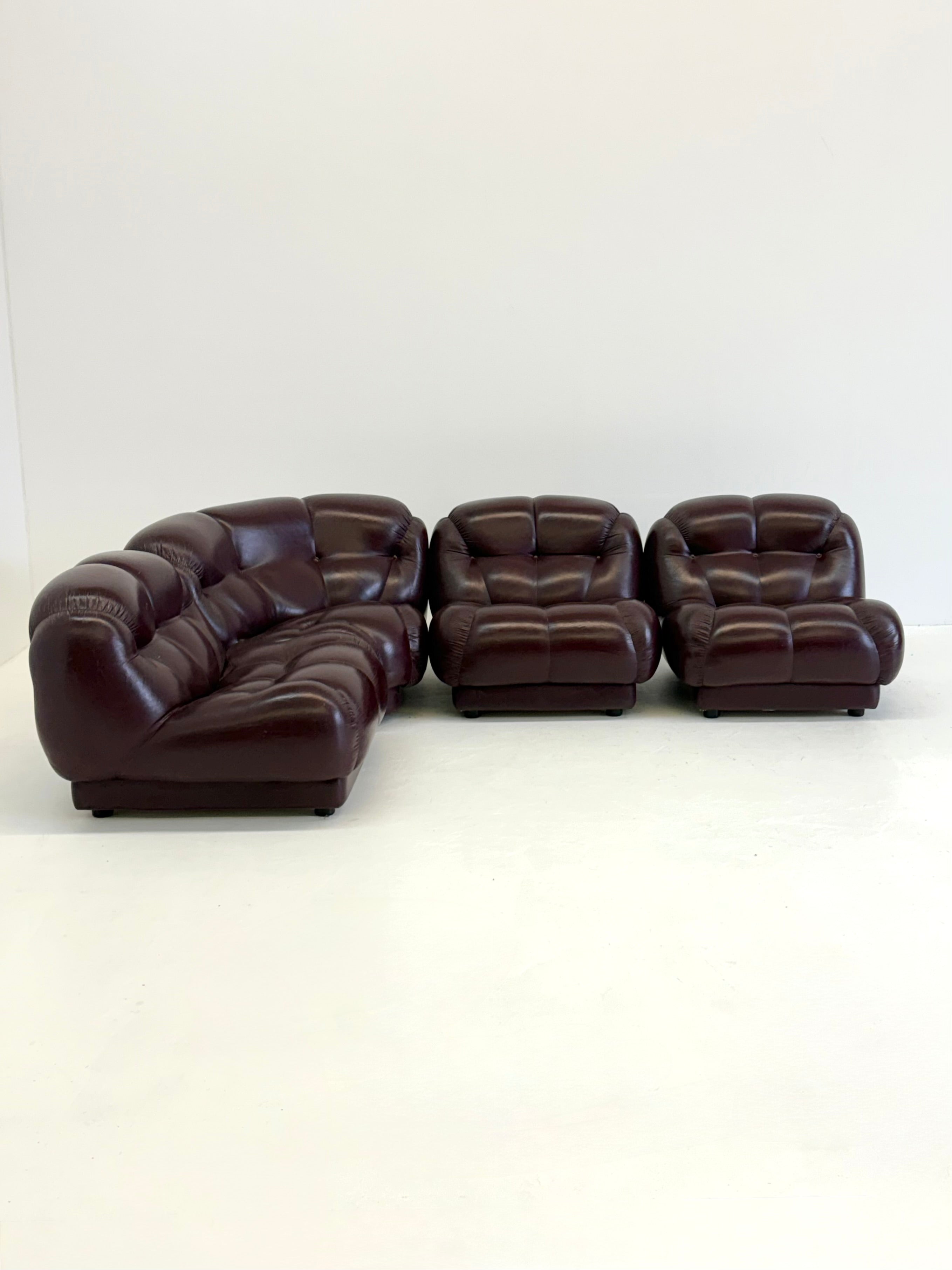 Set_of_4_Nuvolone_Modular_Sofa_by_Rino_Maturi_for_Mimo_Padova,_Italy