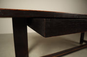 Dining_Table_by_Jean_Batenburg_for_MI,_Dark-Stained_Oak,_Belgium,_circa_1969