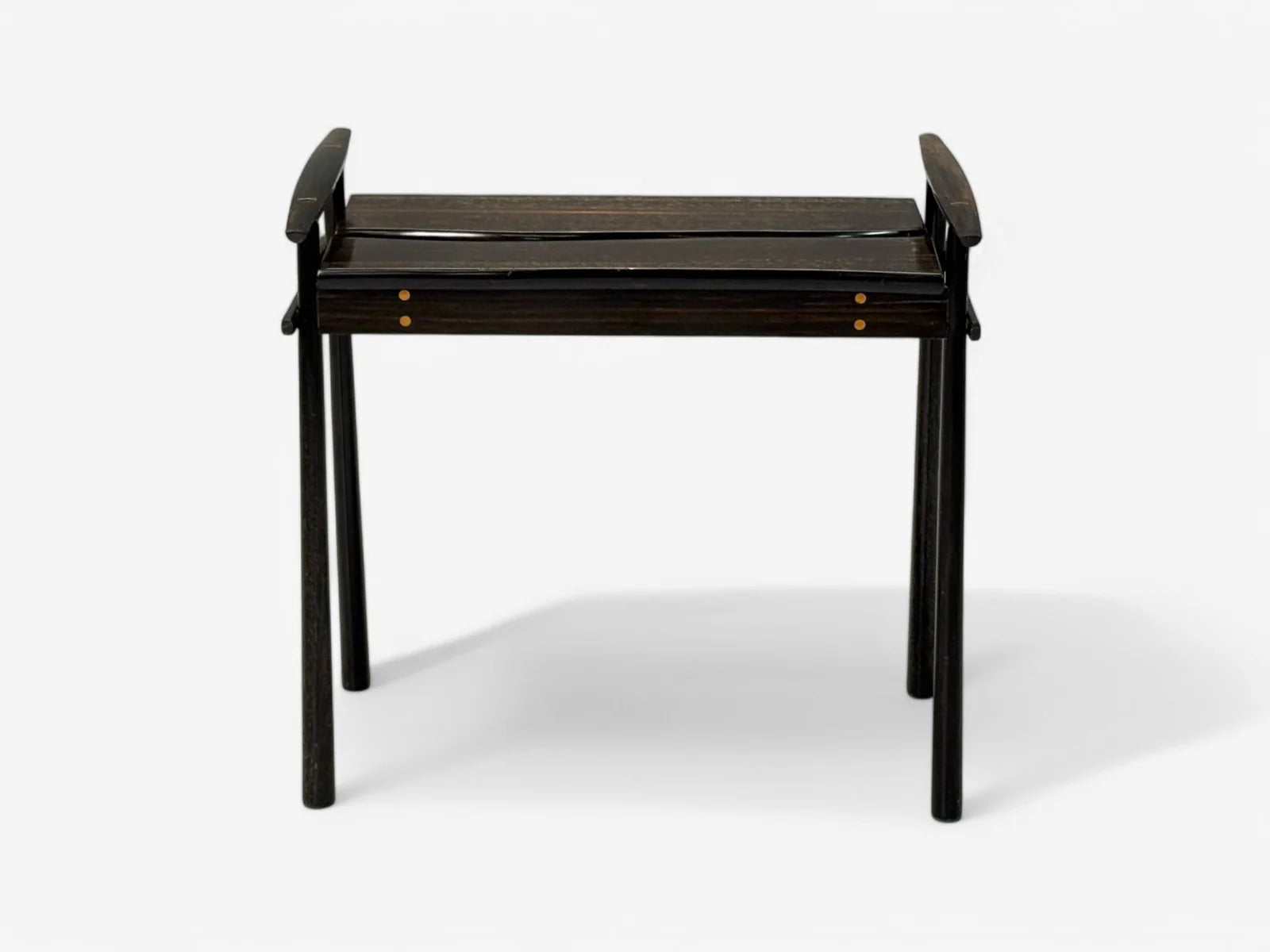 David_Ebner_Ebony_Torii_Side_Table,_American_Studio_Craft_1980s_USA