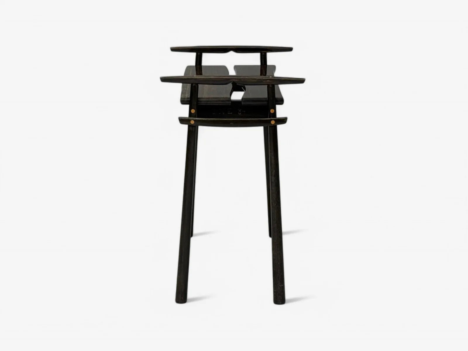 David_Ebner_Ebony_Torii_Side_Table,_American_Studio_Craft_1980s_USA
