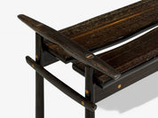 David_Ebner_Ebony_Torii_Side_Table,_American_Studio_Craft_1980s_USA