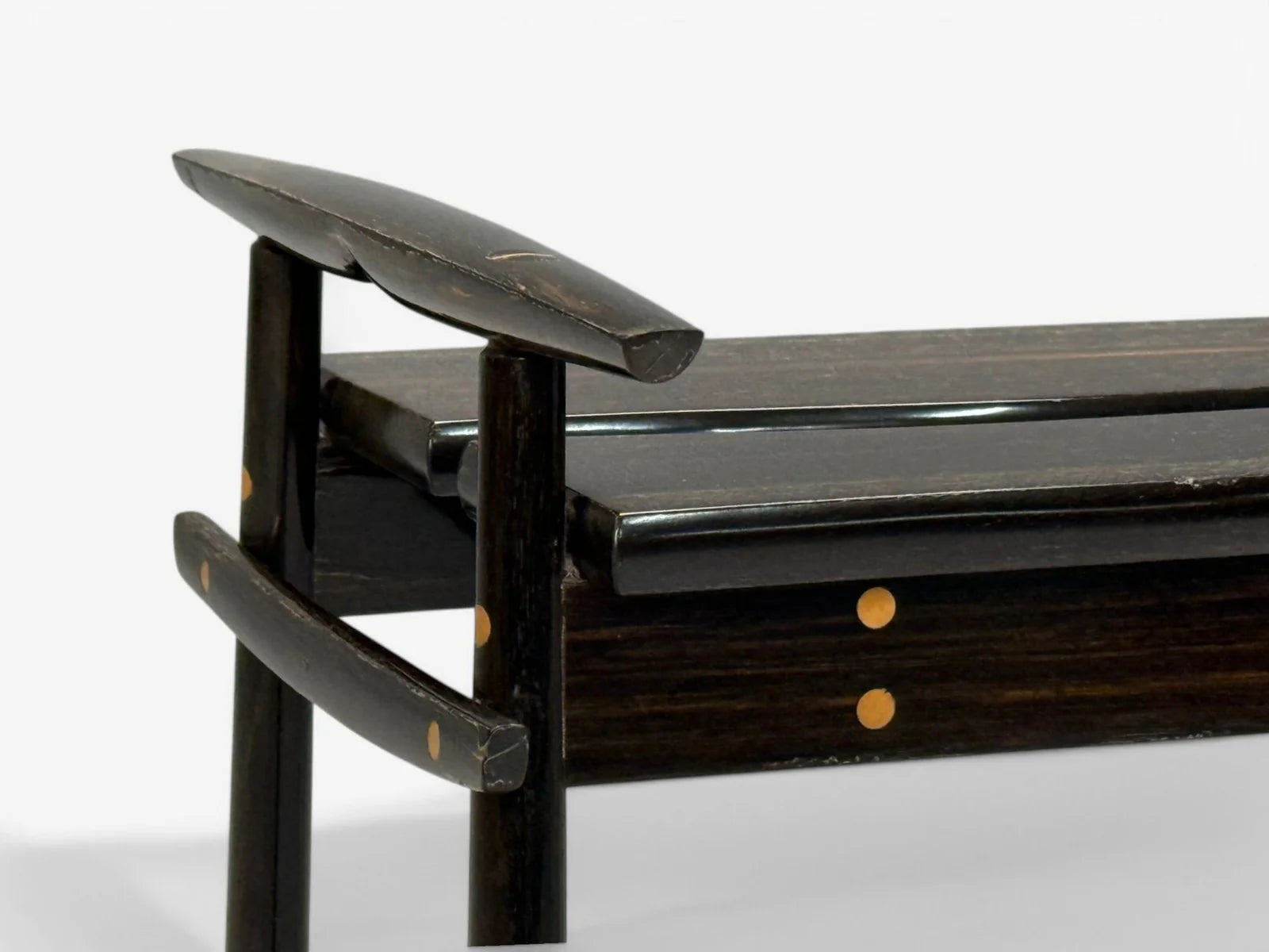 David_Ebner_Ebony_Torii_Side_Table,_American_Studio_Craft_1980s_USA