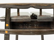 David_Ebner_Ebony_Torii_Side_Table,_American_Studio_Craft_1980s_USA