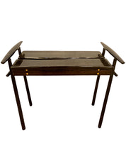 David_Ebner_Ebony_Torii_Side_Table,_American_Studio_Craft_1980s_USA
