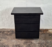 David_Lange_Lacquered_Chest_of_Drawers_for_Roche_Bobois,_Signed,_1970s