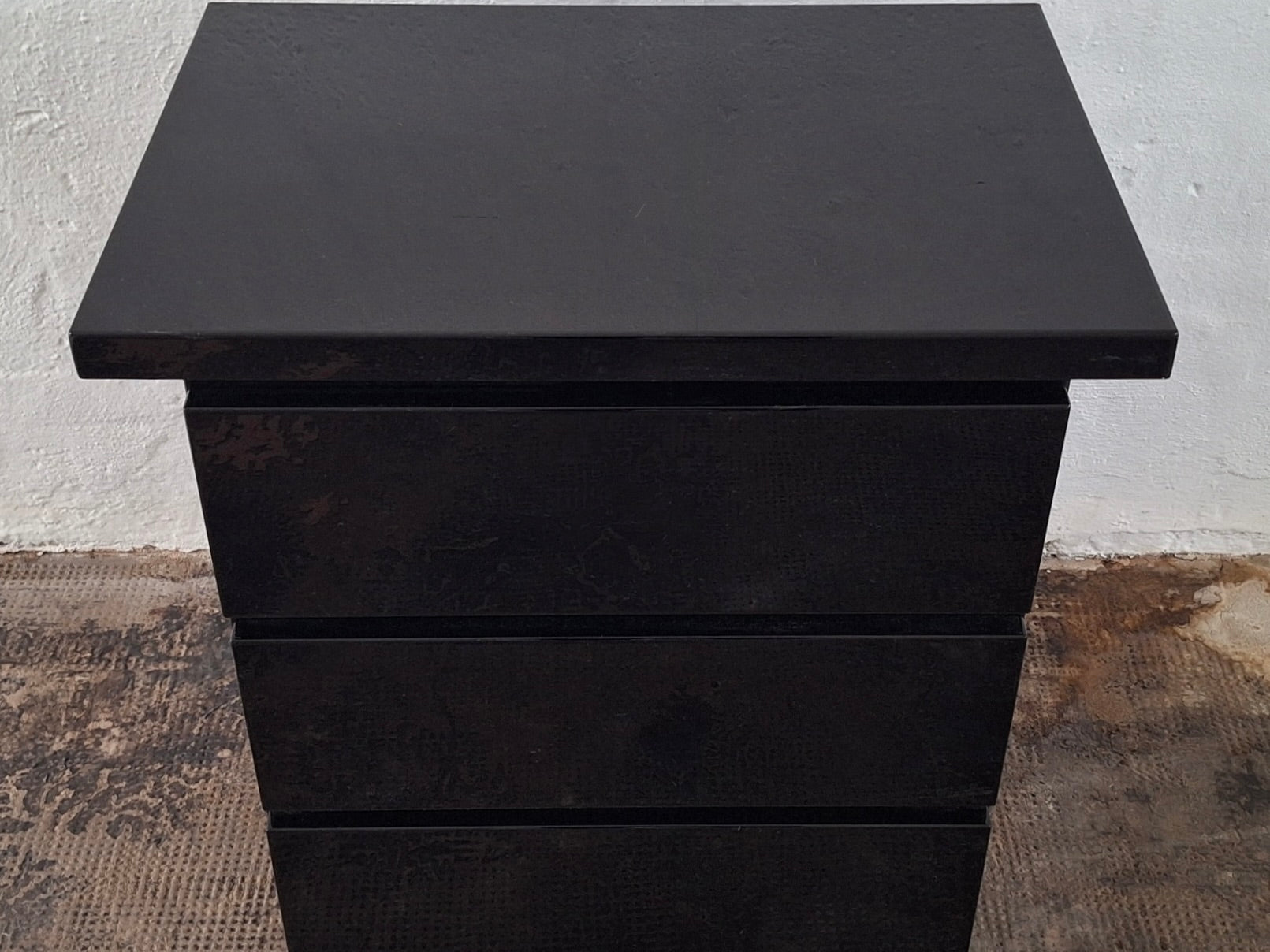 David_Lange_Lacquered_Chest_of_Drawers_for_Roche_Bobois,_Signed,_1970s