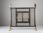 Brutalist_Fireplace_Screen_by_David_Marshall,_Wrought_Iron_and_Brass,_Spain,_1970s