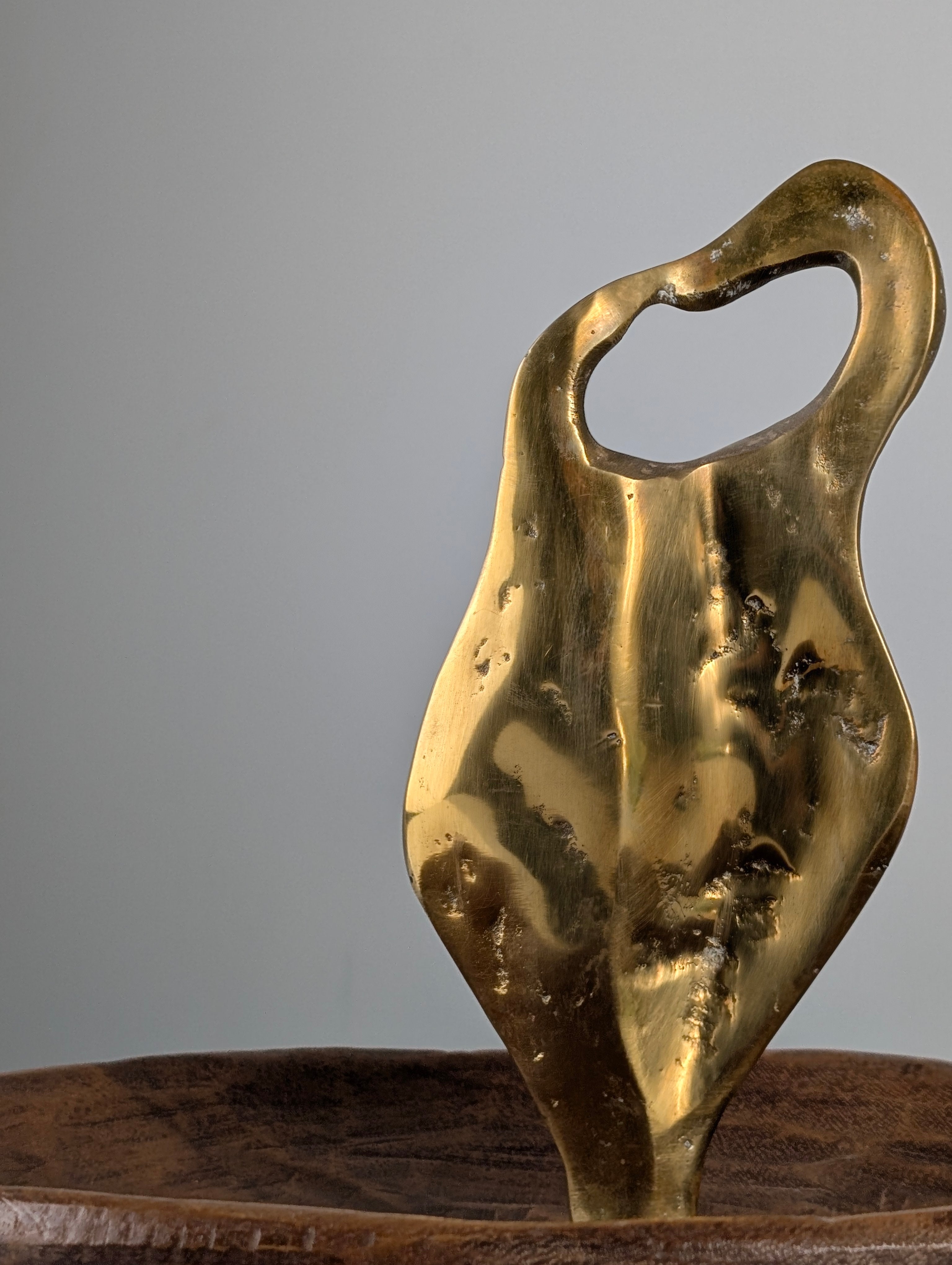 Organic_Brutalist_Wood_and_Bronze_Sculptural_Bowl_by_David_Marshall,_Spain,_1980s