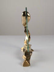 David_Marshall_Brutalist_Picture_Frame_in_Polished_Brass_and_Glass,_Spain,_1970s