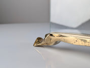 David_Marshall_Brutalist_Picture_Frame_in_Polished_Brass_and_Glass,_Spain,_1970s