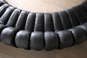 De_Sede_DS-600_“Non-Stop”_Sectional_Sofa_in_Black_Leather,_Switzerland,_1970s