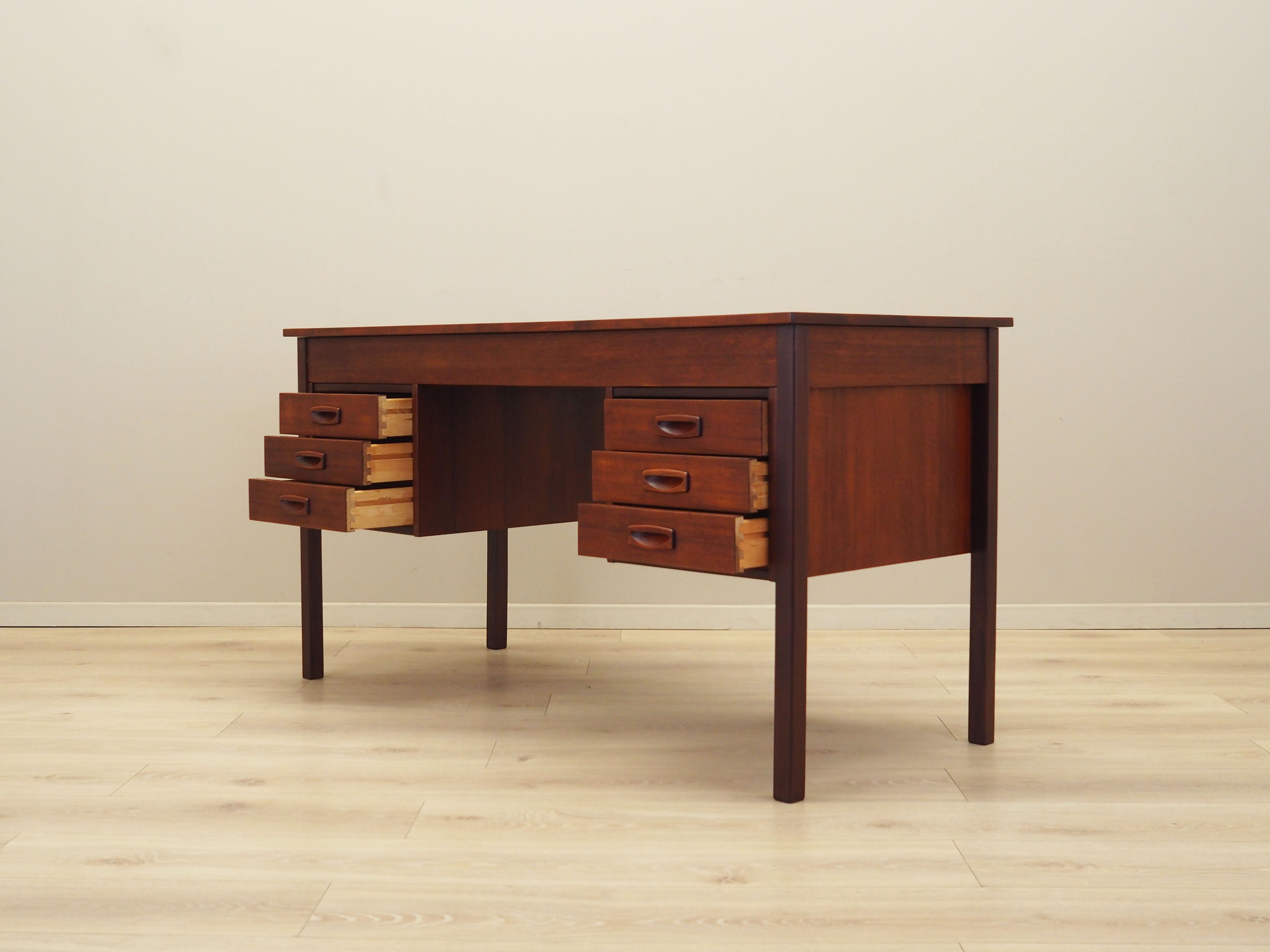 Desk,_Danish_Design,_Teak_Veneer,_1970s,_Denmark