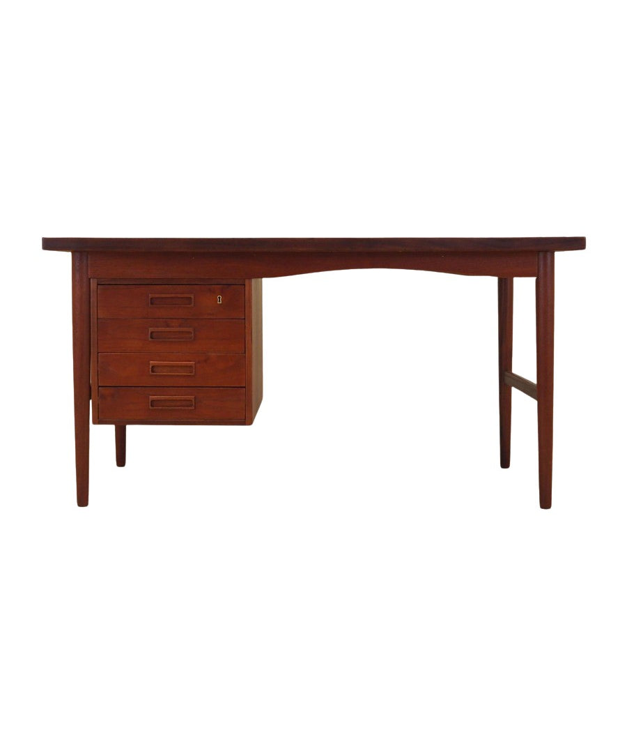 Desk,_Danish_Design,_Teak_Veneer,_1970s,_Denmark