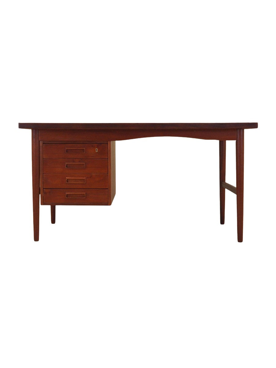 Desk,_Danish_Design,_Teak_Veneer,_1970s,_Denmark