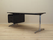 Desk,_Giancarlo_Piretti,_Anonima_Castelli,_Black_Laminate,_1970s,_Italy