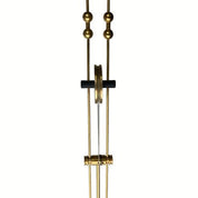 Diabolo_Counterweight_Pendant_Lamp_in_Patinated_Brass_by_Sische,_1970s,_Germany