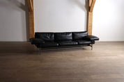 Diesis_Three-Seater_Sofa_in_Black_Leather_by_Antonio_Citterio_for_B&B_Italia,_1979
