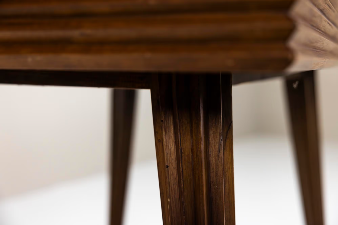 Dining_Table_in_Veneered_Walnut_by_Gio_Ponti,_Italy_1940s