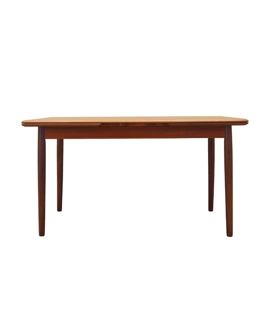 Danish_Teak_Table_by_Unknown_Designer,_1970s,_Denmark