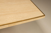 Travertine_and_Brass_Dining_Table_by_Willy_Rizzo_for_Jean_Charles,_1970s,_France