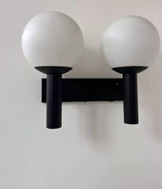 Double_Wall_Lamp_by_Raak,_Opaline_Glass_&_Black_Metal,_Mid_Century_Modern,_Netherlands_1960s
