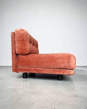 Set_of_4_Modular_Sectional_Sofa_by_Salpol_in_Terracotta_Dralon_Velvet,_Italy,_1970s