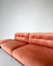 Set_of_4_Modular_Sectional_Sofa_by_Salpol_in_Terracotta_Dralon_Velvet,_Italy,_1970s