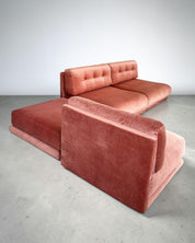 Set_of_4_Modular_Sectional_Sofa_by_Salpol_in_Terracotta_Dralon_Velvet,_Italy,_1970s