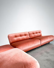 Set_of_4_Modular_Sectional_Sofa_by_Salpol_in_Terracotta_Dralon_Velvet,_Italy,_1970s